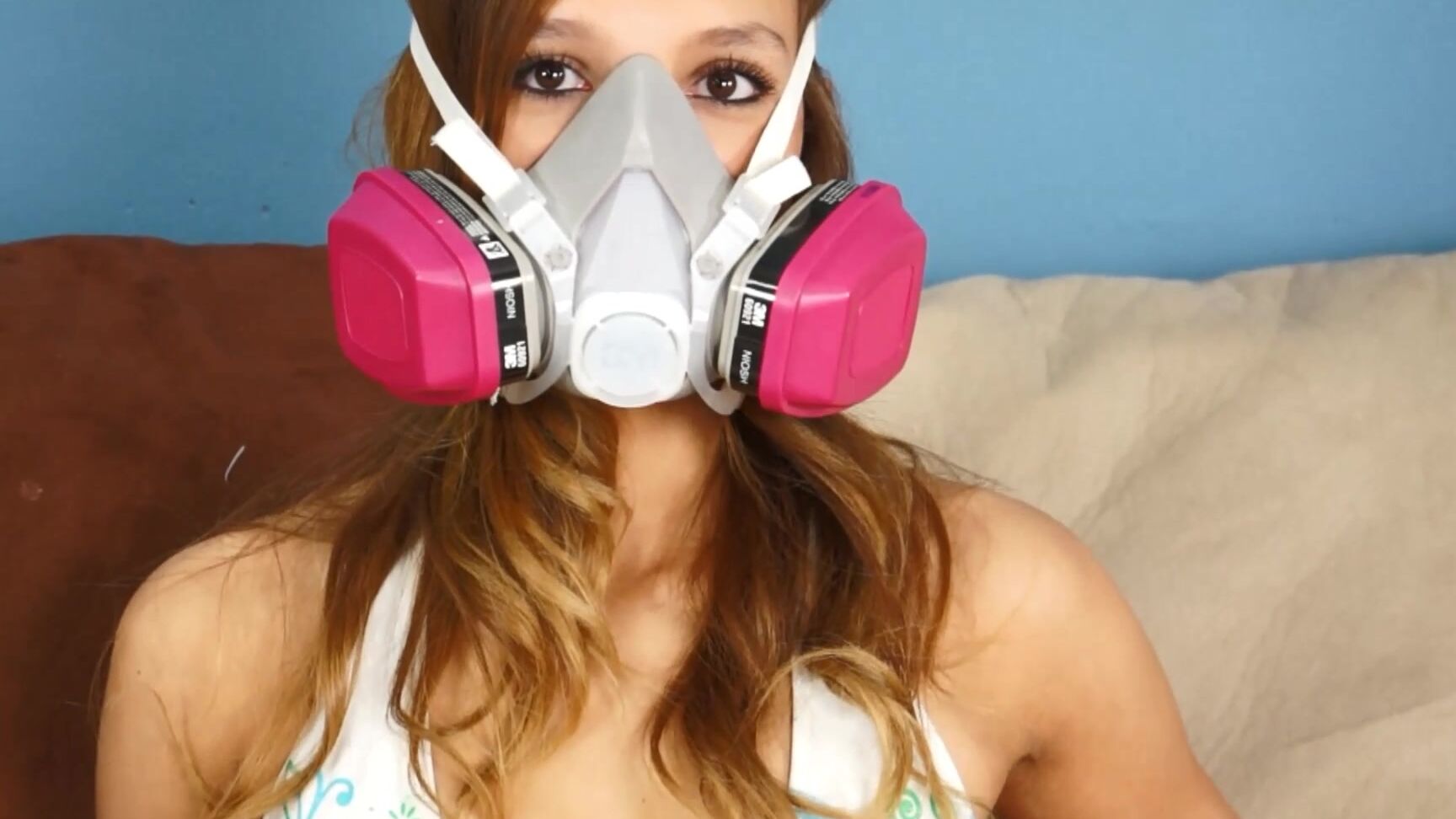 Custom Fetish Danielles First Gasmask Respirator