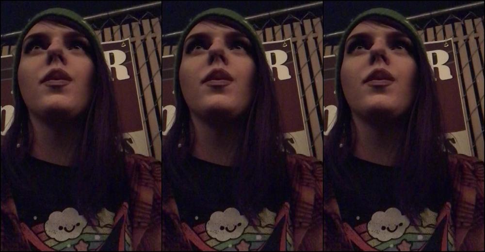 Geishamonroe Outdoor Smoke At Night Alone Super Spoopy Not Really