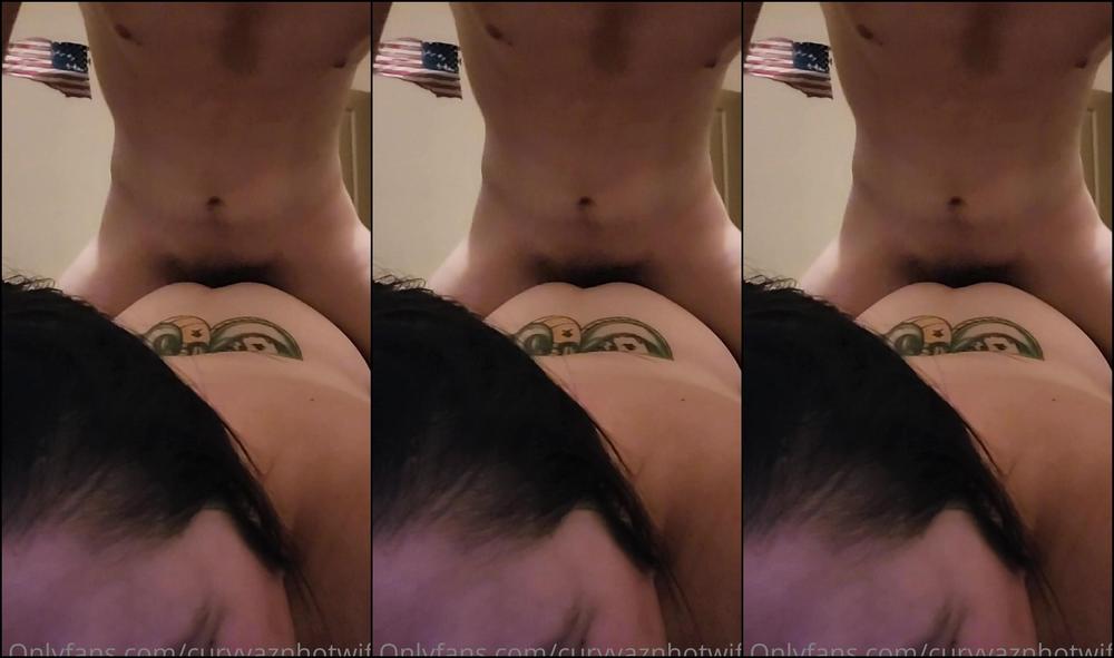 Curvyaznhotwife Watch How Good He Fills My Holes