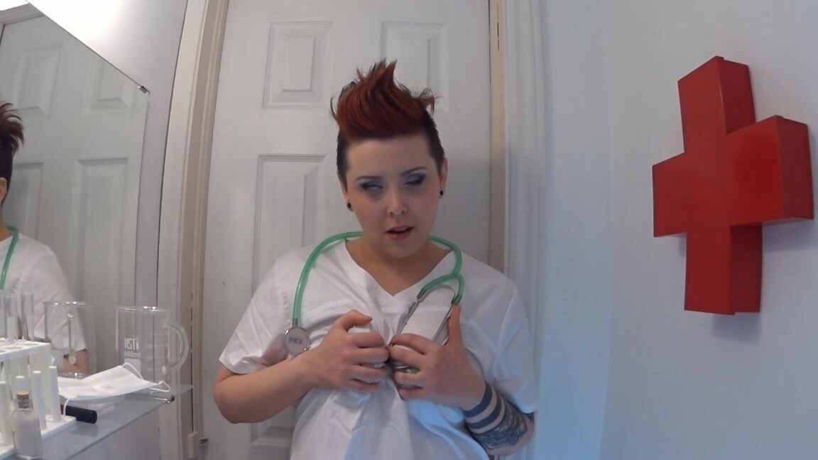 Lela Lapin Nurse Lela Helps You Cum