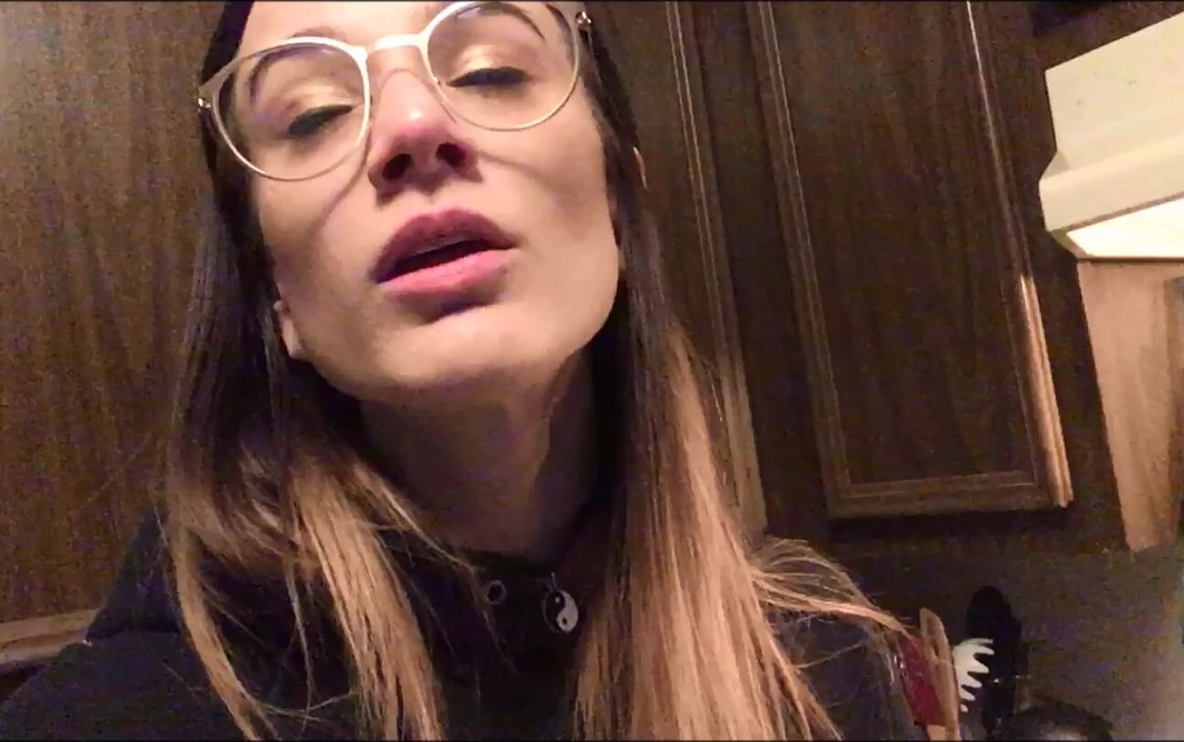 Dasherbae Sneezing While Wearing Glasses
