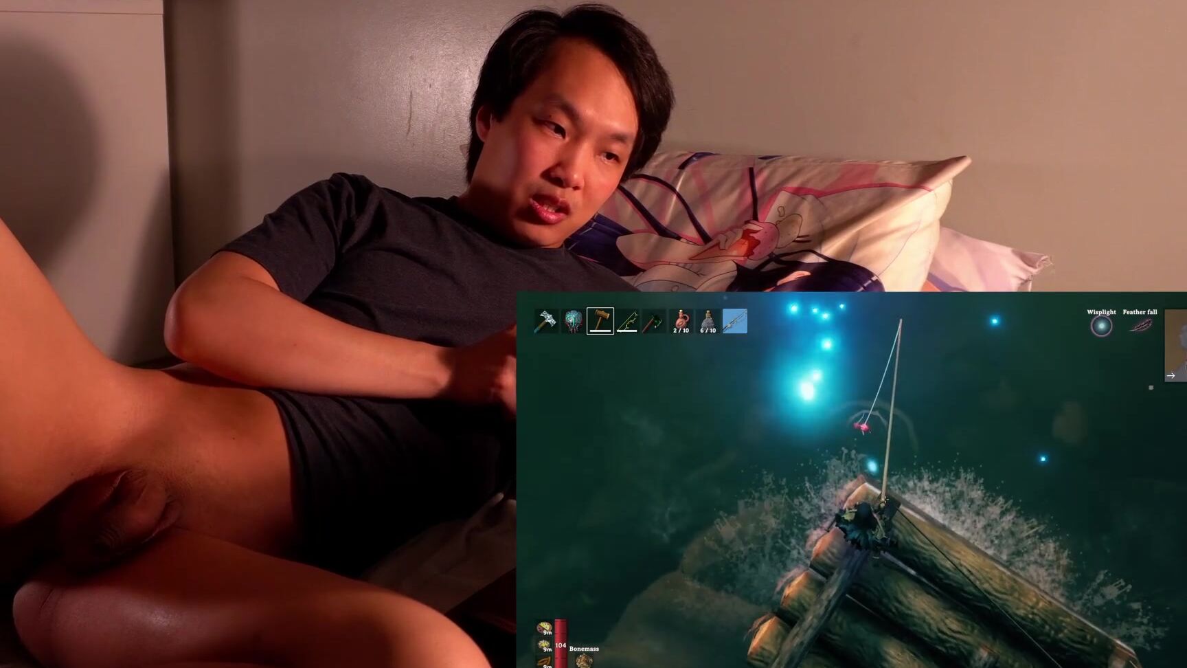 "Men" Gaming, Cock, Gay Foreskin, Gay Thighs, Suggest Men Playing Valheim Naked and teaching you how to get lots of fish Pornhub