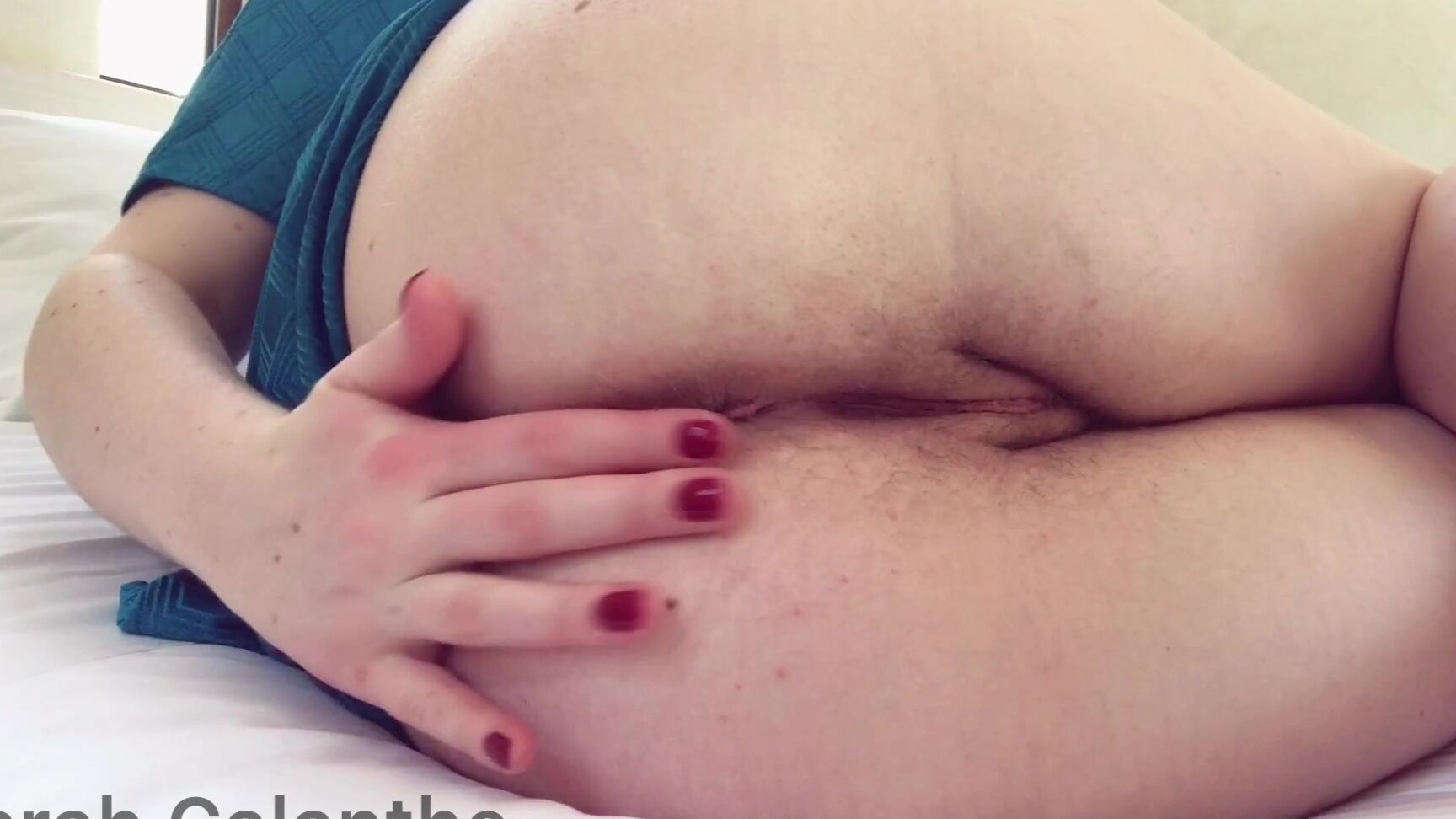 Sarahcalanthe Close Up Ass Winking And Fingering I Know You Love My Asshole So I Ll Have Your Face