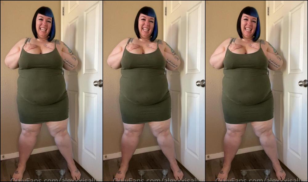 Alexxxisallure 2750812631 01 22 2023 For All You Hardcore Feeders And Fat Admirers Wondering How My Belly S Been Doing P And