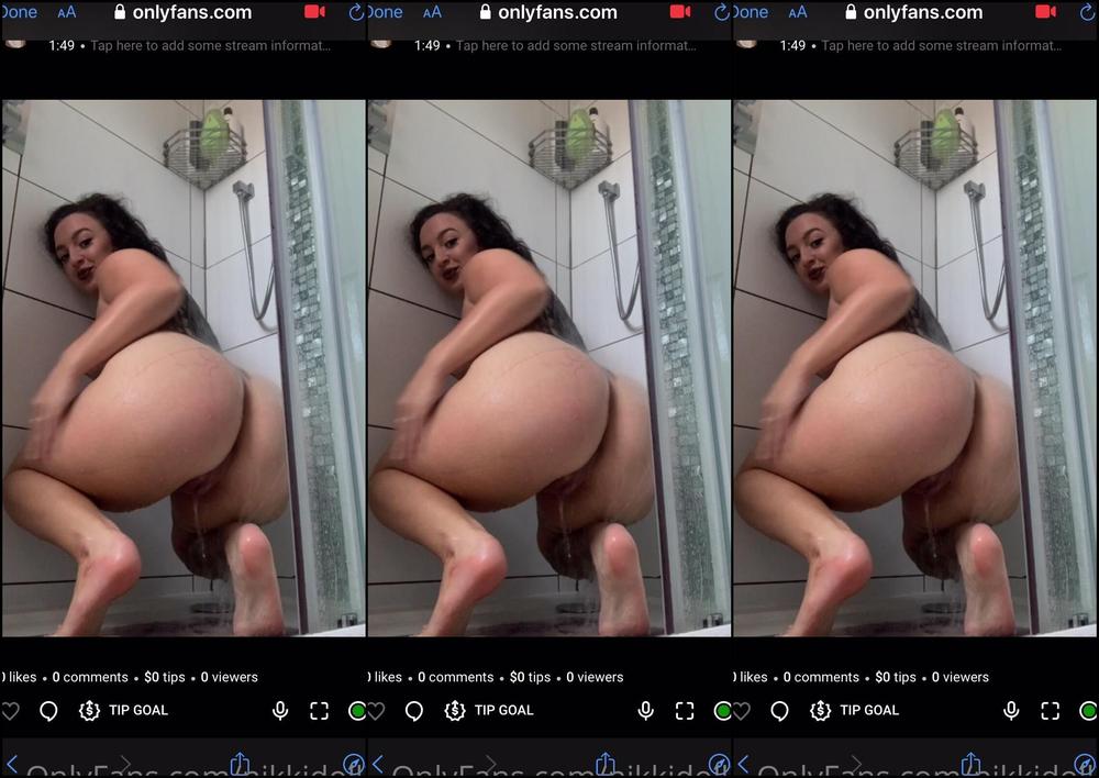 Nikkidoll I Went Live Waiting To Have Shower Fun But You Never Came