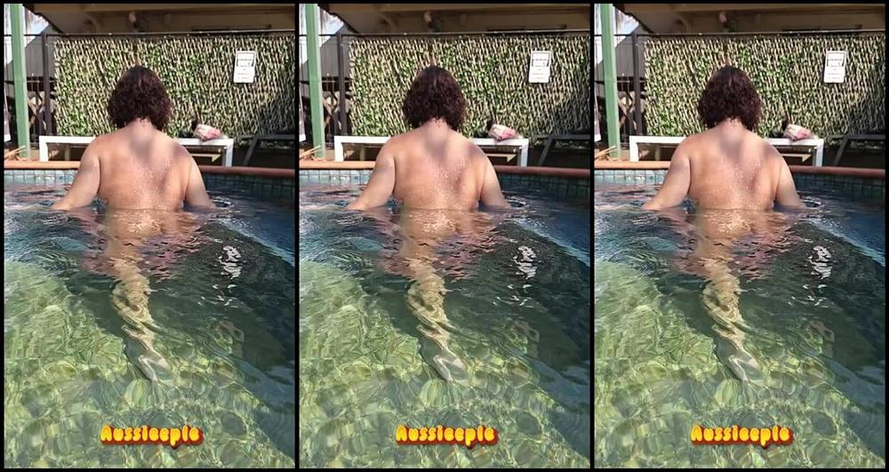 Aussiecple Nicknamed Aussiecple 07 05 2024 Onlyfans Video Back Home To Enjoy Nude Swimming And Tanning