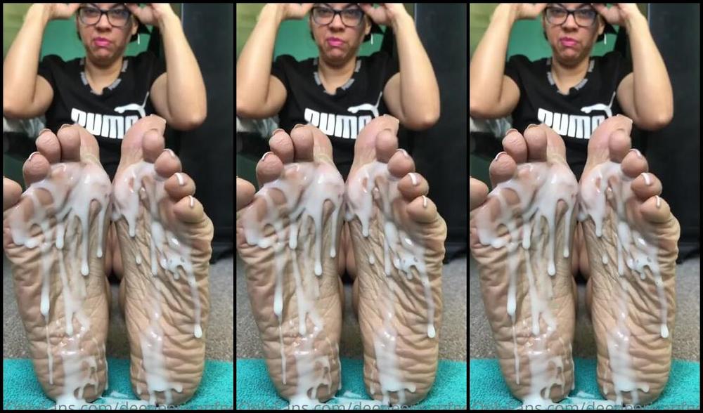 Deedeericanfeet Onlyfans Woahhhhh As Requested Again And Again Jizz Galore