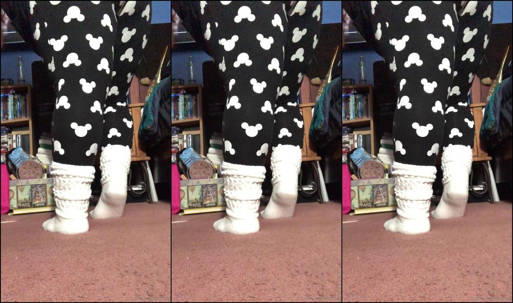 Preciousdigits Slouch Sock Removal With Sole Teaser