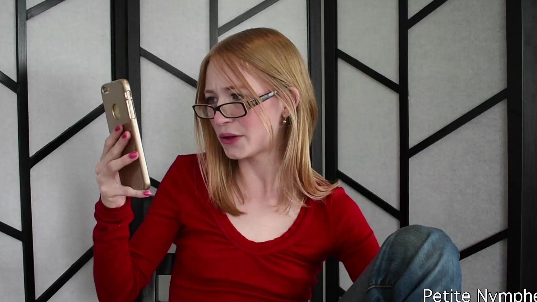 Blonde, Eye Glasses, Masturbation, Petite, Vibrator petite nymphet hysterical literature ManyVids