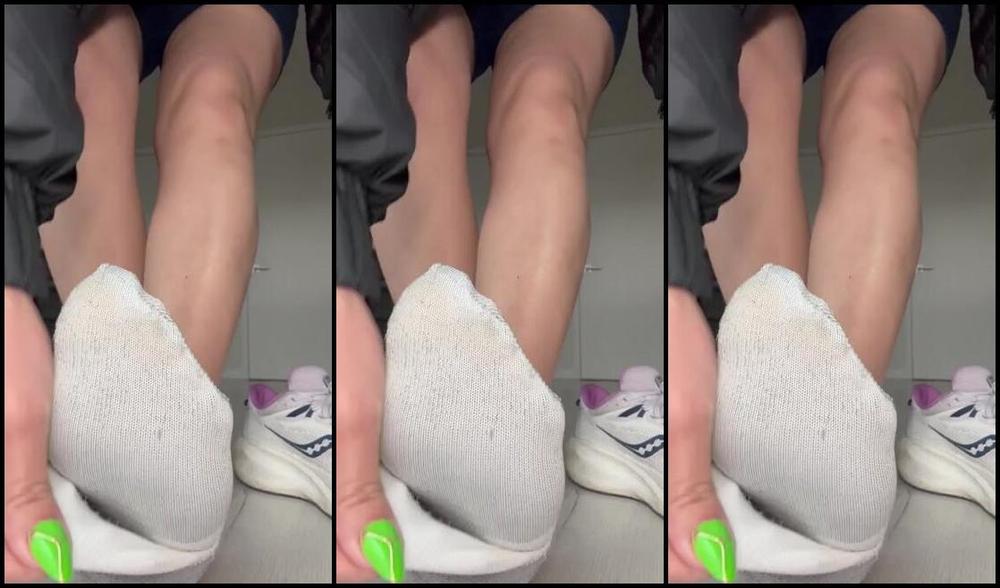 Dafootgoddess1 01 28 2025 Onlyfans Video Can You Believe This Was Fresh Out Of My 16 Mile Run Look At All That