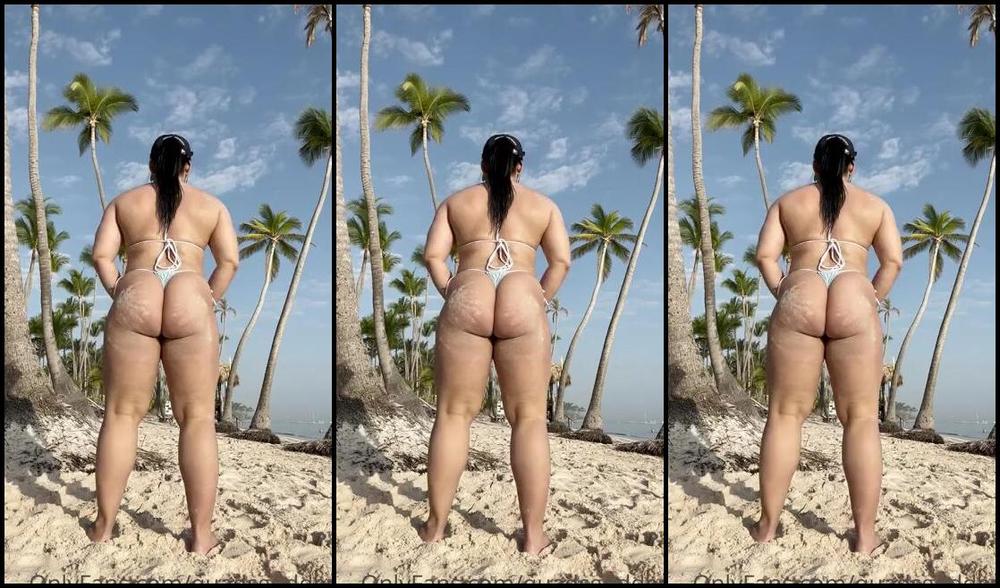 Quadsgoddess Nicknamed Quadsgoddess 03 20 2023 Onlyfans Video Squats At The Beach