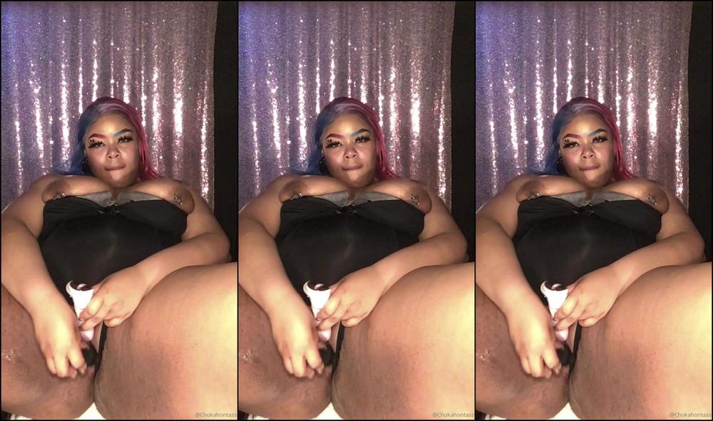 Chokahontass A Special Type Of Orgasm For Y All This Tongue Toy