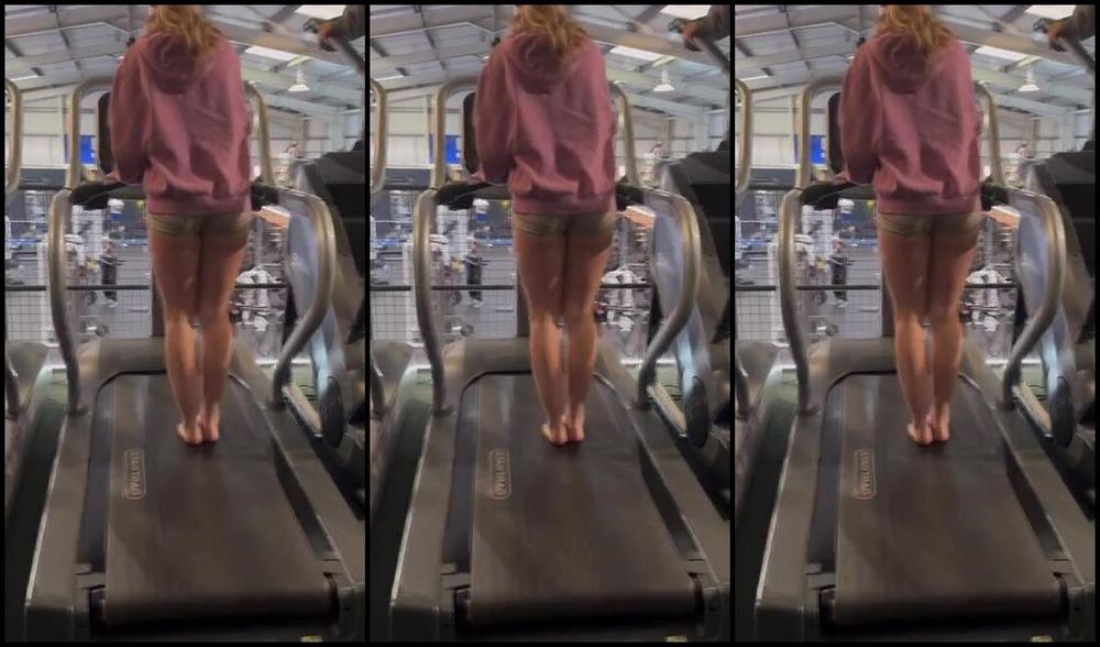 Bellasyourgod Onlyfans Come To The Gym With Me Footboy You Can See How Sweaty My Feet Get For