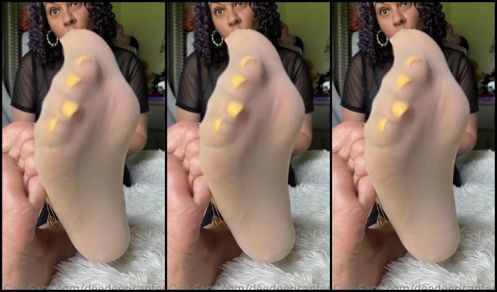 Deedeericanfeet Onlyfans These New Sheer Nylon Footsies R So Cute Thank U Again