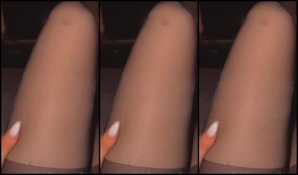 Kiro Queen Aka Kirojpg Femdom 04 24 2022 Onlyfans Video White Nails And Shiny Black Tights