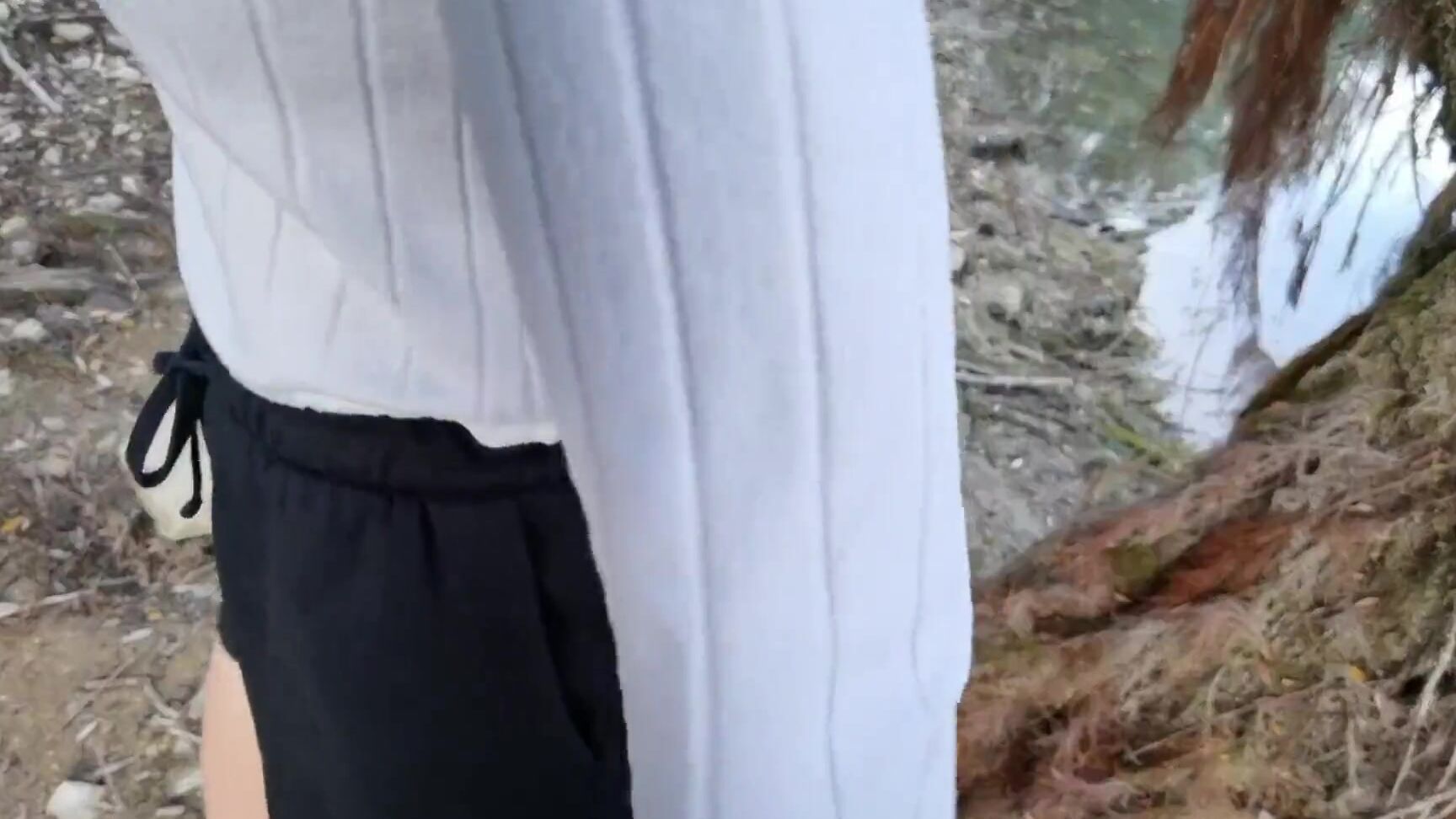 Пляжное Приключение Публичное Мигание Петуха Пойман Бегуном И Она Заставляет Меня Кончить Шейла Мур Pornhub Com