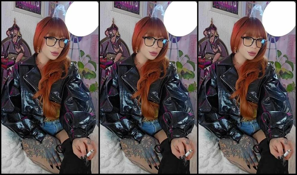 Queen Kinkerbell Nicknamed Kinkerbell23 Onlyfans A Quick Chainsmoking Session Before I Head Out For The Day What Do You Think