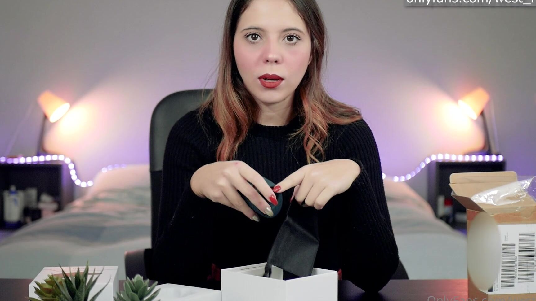 West Mia Hi Guys The Lovense Lush Has Sent Us A New Toy For Male And This Is The Full Video Of Th