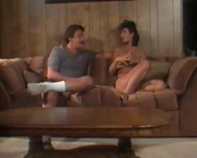 "Sharon Mitchell, Dee Dee Vine as Leah Lyons, Liza Anne, Frankie Leigh, Johnny Lightning as Jim Jones, Frank James, Ron Jeremy" Girl, Feature, Straight, Threesome, Classic Bare Essentials Video Exclusives (Leisure Time Entertainment)