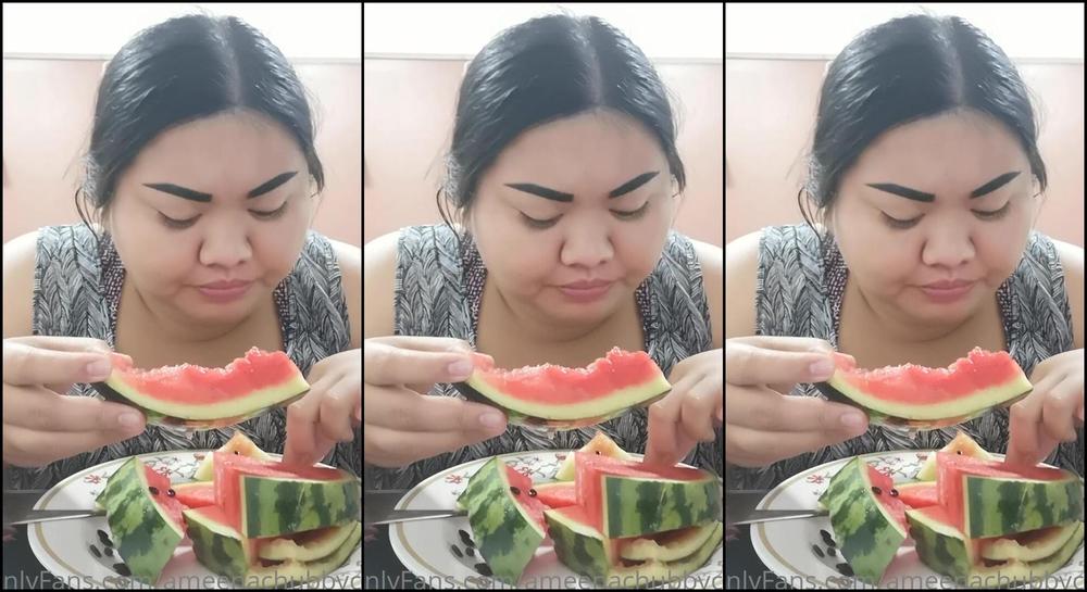 Ameenachubbycutie Watch How Watermelon Disappeared Haha