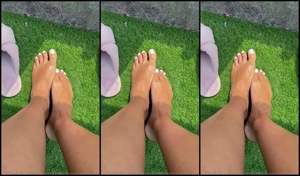 Missrose Heels Onlyfans The Sun Shining On My Oily Feet In The Fresh Dutch Air Would Be Nice To Have A Big Cock Between T 2