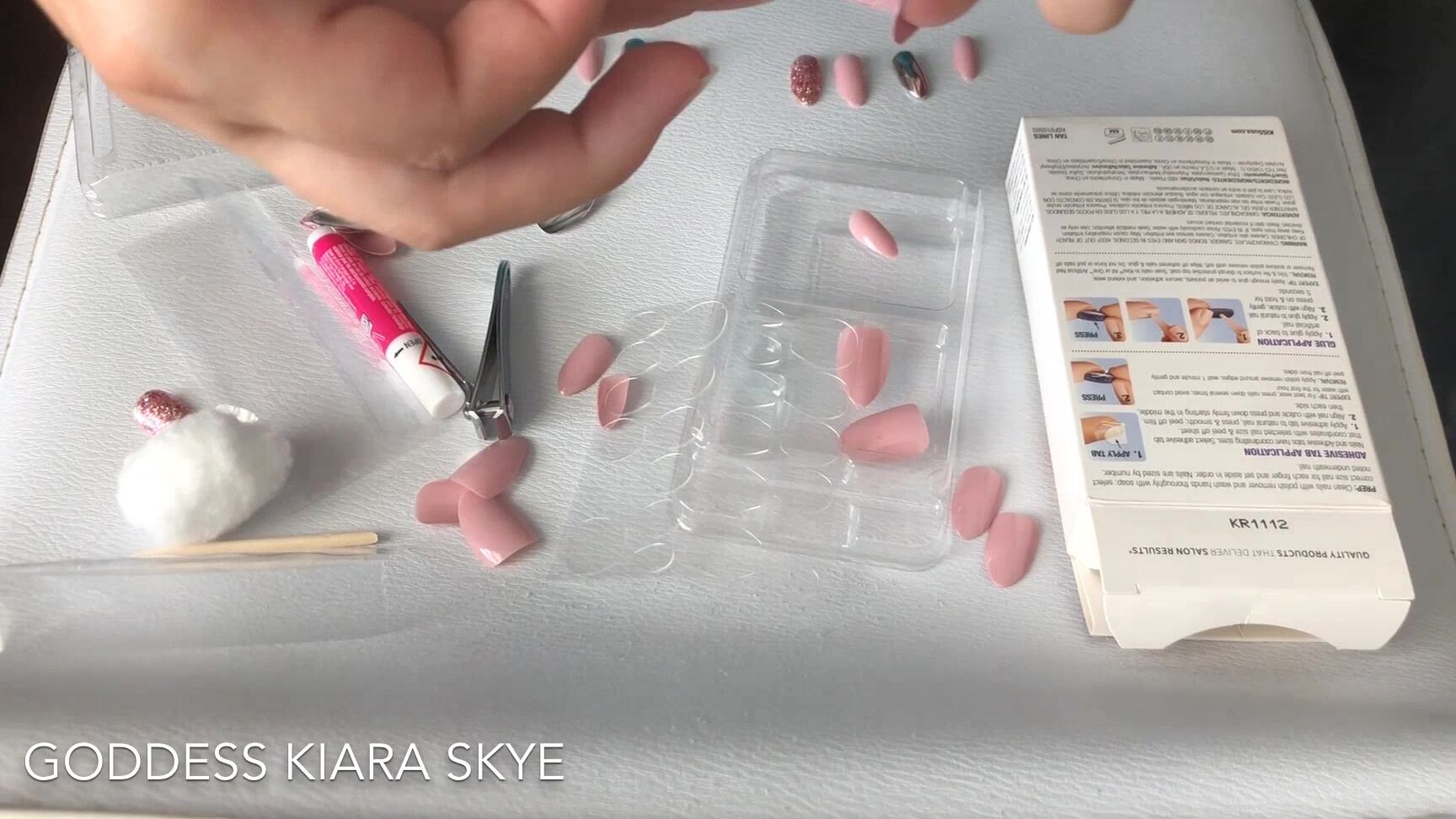 Kitten Kiara Cb Sissy Fake Nail Tutorial