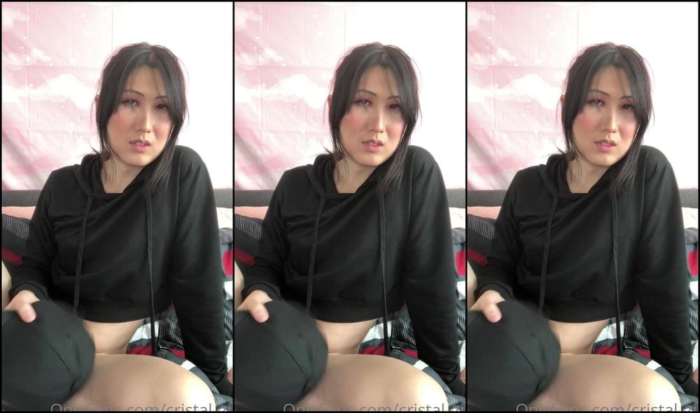 Cristal Zia 2395255523 04 04 2022 Bratty Delinquent Strokes Herself Someone Shud Bully Her