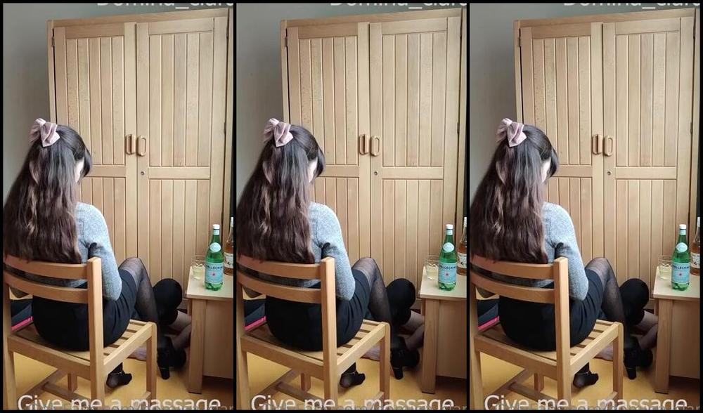 Domina Clara Nicknamed Domina Clara Onlyfans Last Extract For You Lt3 Massage My Feet Smell Into My Shoes Laugh At Him Foot