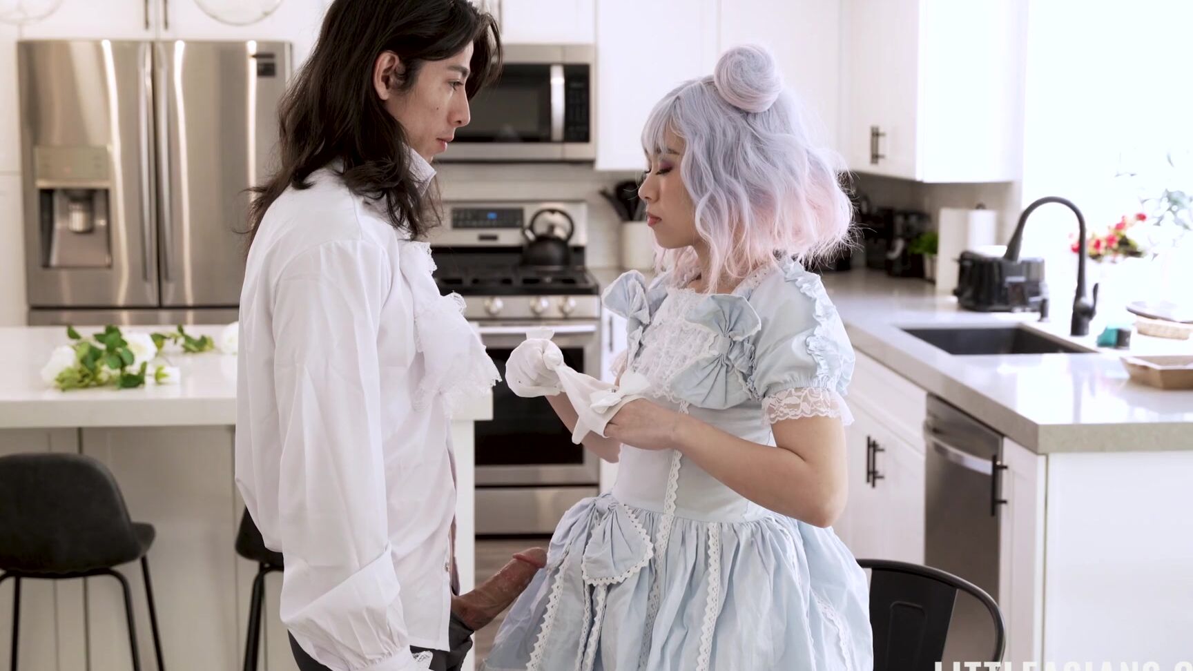 Asian, Natural Tits, Cowgirl, Small Tits, Facial, Shaved Pussy, Pussy Licking, Black Hair, Big Dicks, Skinny, Missionary, Cosplay, Reverse Cowgirl, Blowjob Kimmy Kim - A Tasty Treat SiteRip