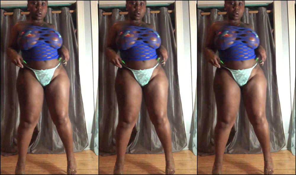 Realtrapbarbie Afro Goddess Strip Tease Mins