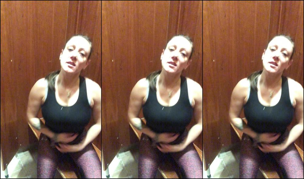 "SuzieLove212" dildos, glass dildos, milf, public nudity, workout/gym Naked Dildo Fuck in Gym manyvids