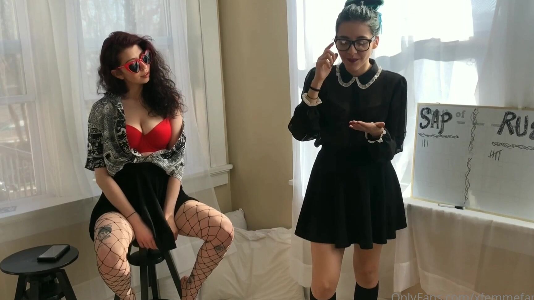 Xfemmefantasy We Play Charades Also We Realize We Don T Know How To Play Charades Rubie Wears Sungl