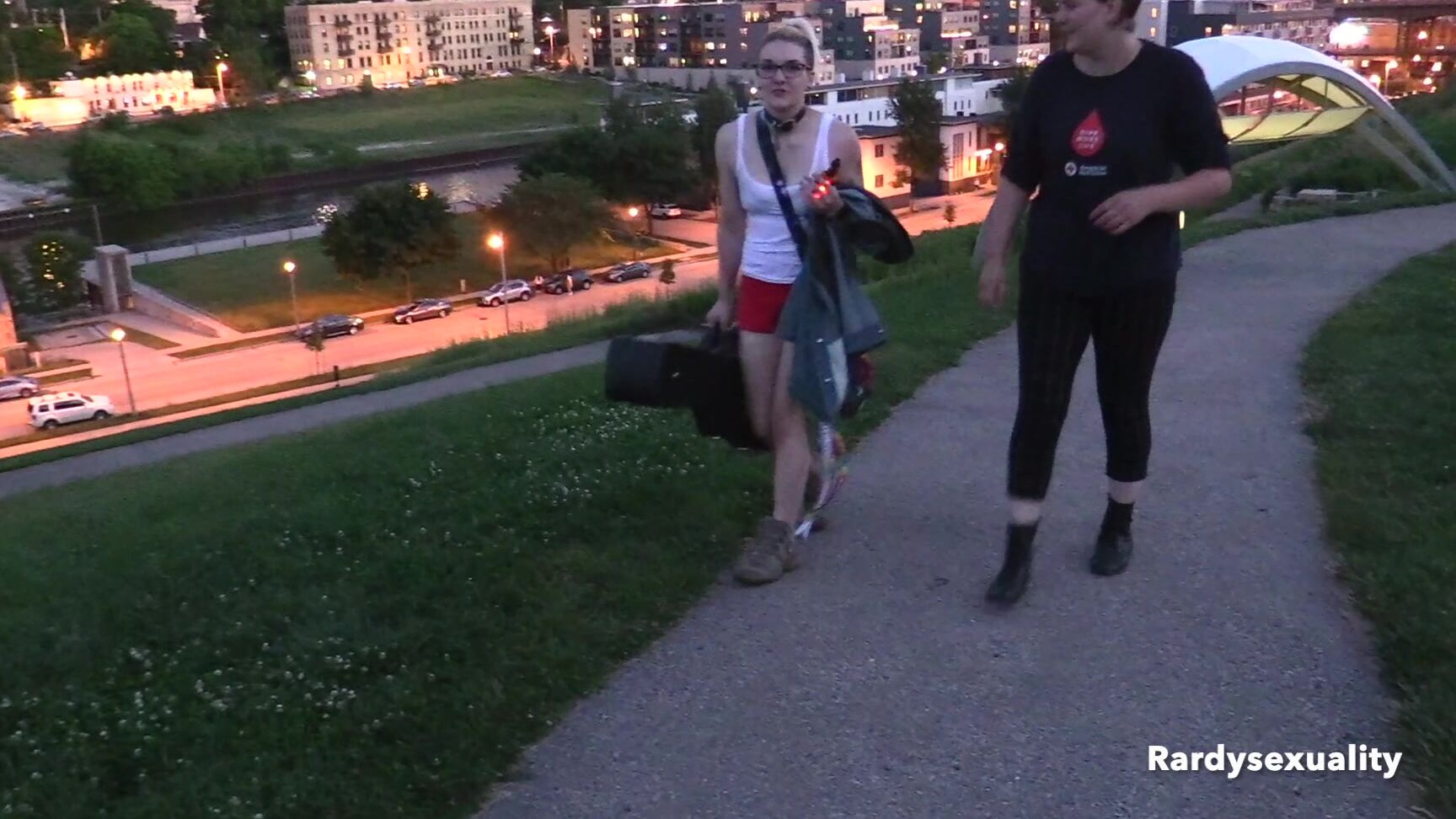 "Rardysexuality" female desperation, pee, public nudity, public outdoor, wet & messy Joey Street Piss Problem manyvids