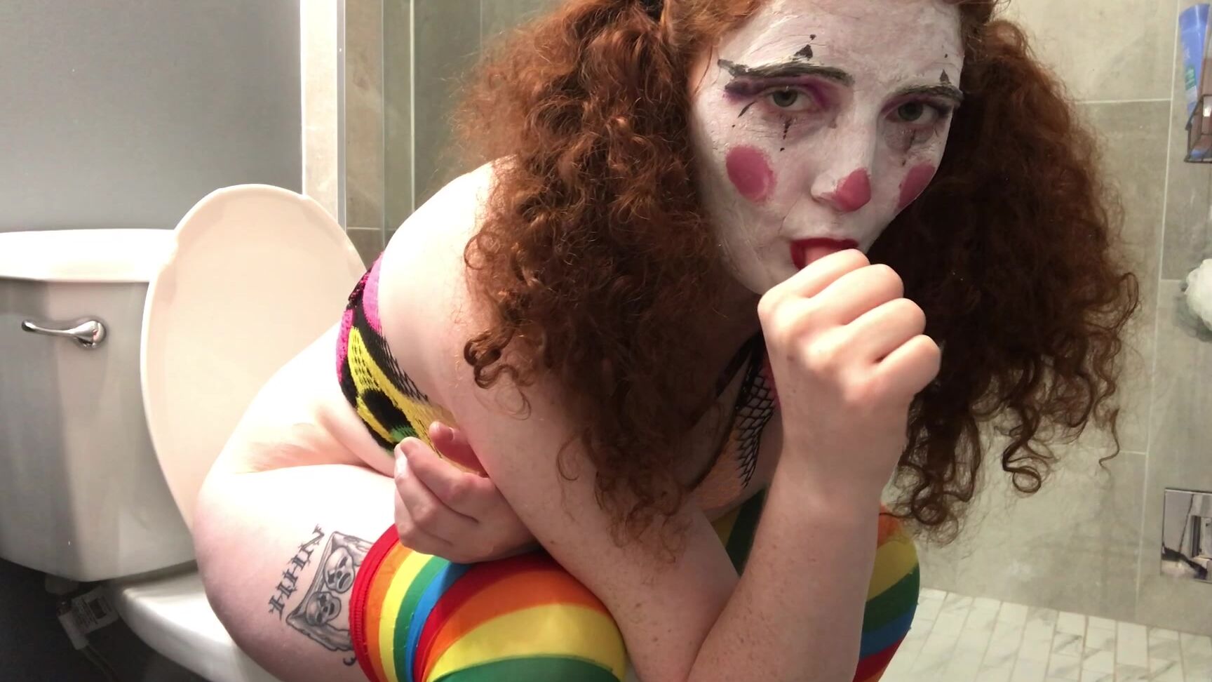 Thattrixiegirl Custom Playful Clown