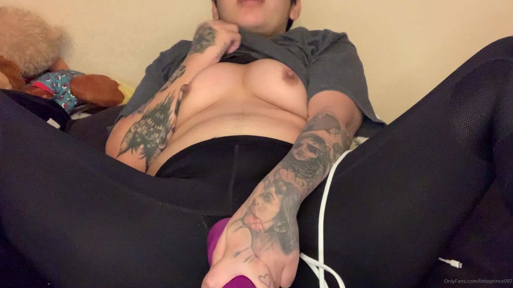Littleprinxe Was Headed To The Gym But Decided I Need A Nice Cum Session