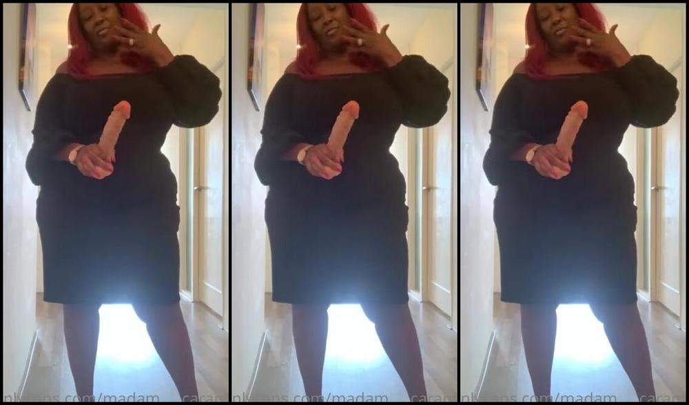 Madam Caramel Onlyfans You Will Suck Cock For Me To Please