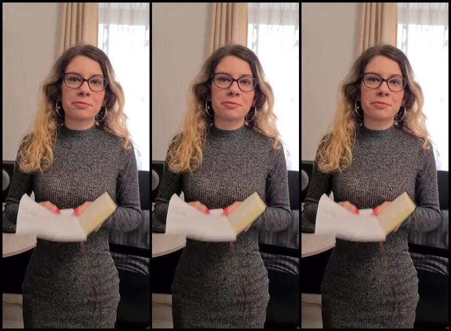 Miruna Fit Girl Nicknamed Mirunafitgirl Onlyfans Roleplay Secretary Working For Her Boss Fitmandan2