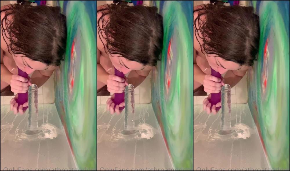 Athroatgoddess Getting Wet While Getting Wet