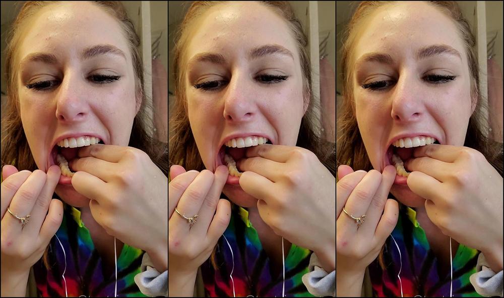 Tootsiepoptoes Brushing And Flossing My Teeth