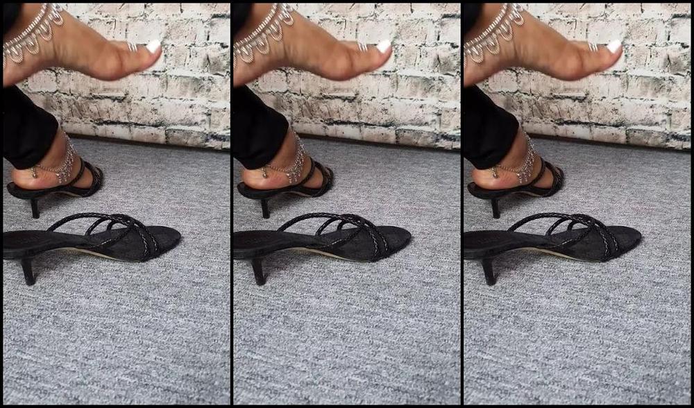 Feetbysherri Onlyfans Gucci Shoes And White Toes2