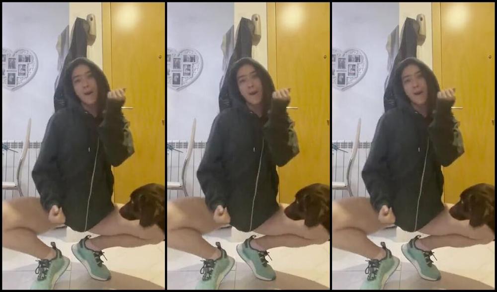 Kaliqueen Nicknamed Kaliii26 10 25 2023 Onlyfans Video No Me Queda Mal El Verde No