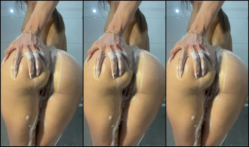 Ellieleen Had Some Fun In Shower