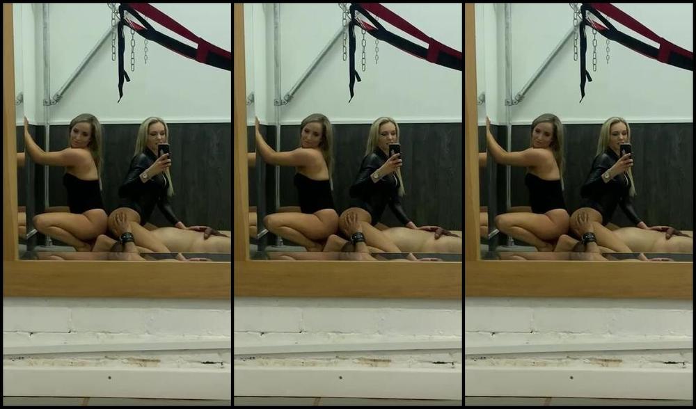 Ladydarkangeluk Onlyfans Bouncing On Our Slaves Face Both Of