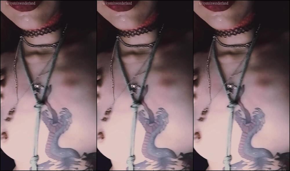 Killerdollbaby 2485889175 06 12 2022 Toda Vermelhinha Marcada Com Corda De Shibari Bom Dia