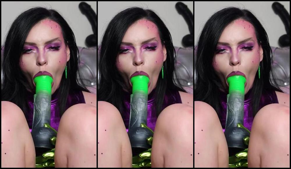 Thefallenbabepremium Onlyfans Sucking Alien Dick Let Me Show You How I Use This Little Fella Maybe I Can Convince You Andp