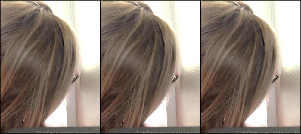 Delaney Foxe Minutes Of Sloppy Head On My Dildo