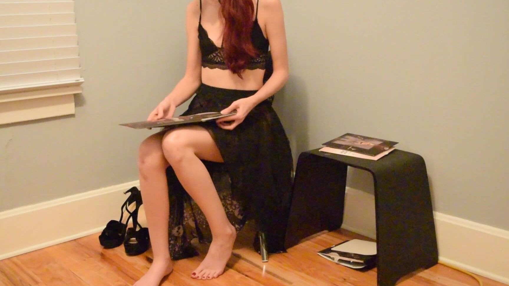 Misskittymoon Try Onplay In New Luxury Stockings Pt