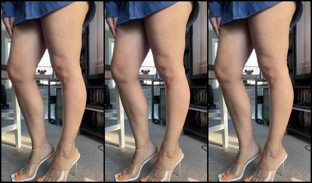 Deedeericanfeet Onlyfans As Requested Some Sexy Mules Dangle And Legs