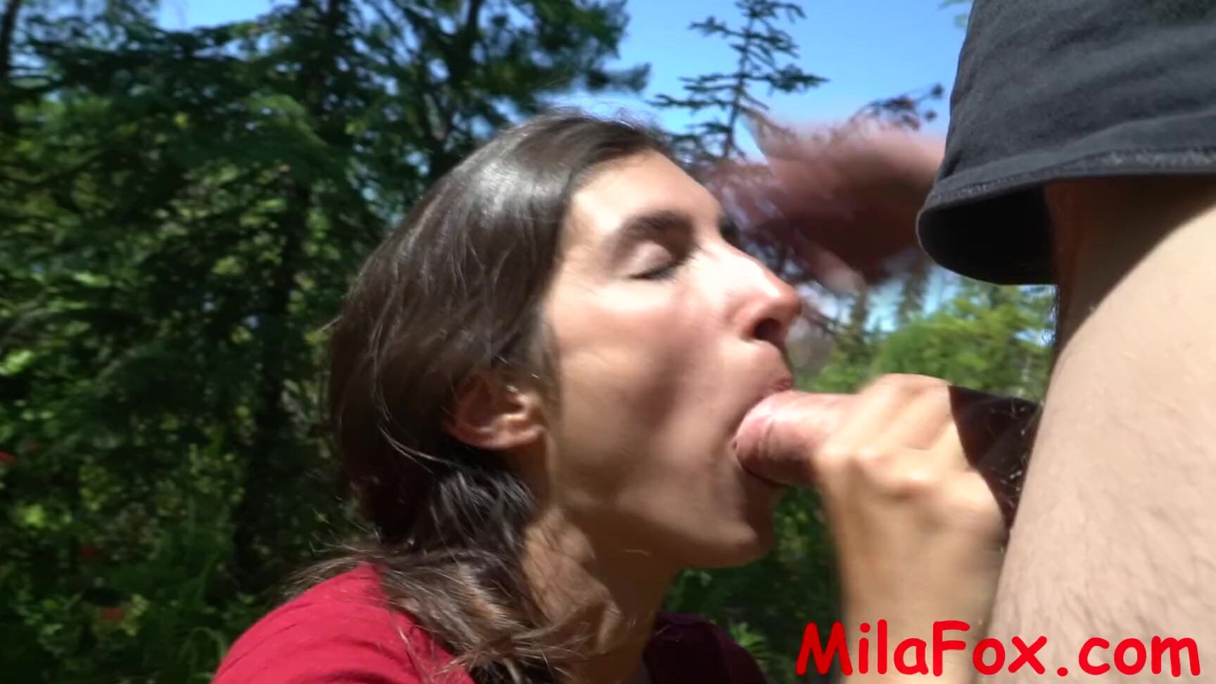 lisichkamila 077 The Trucker Fucked in the Mouth and Filled with Cum on the Road PornHubPremium