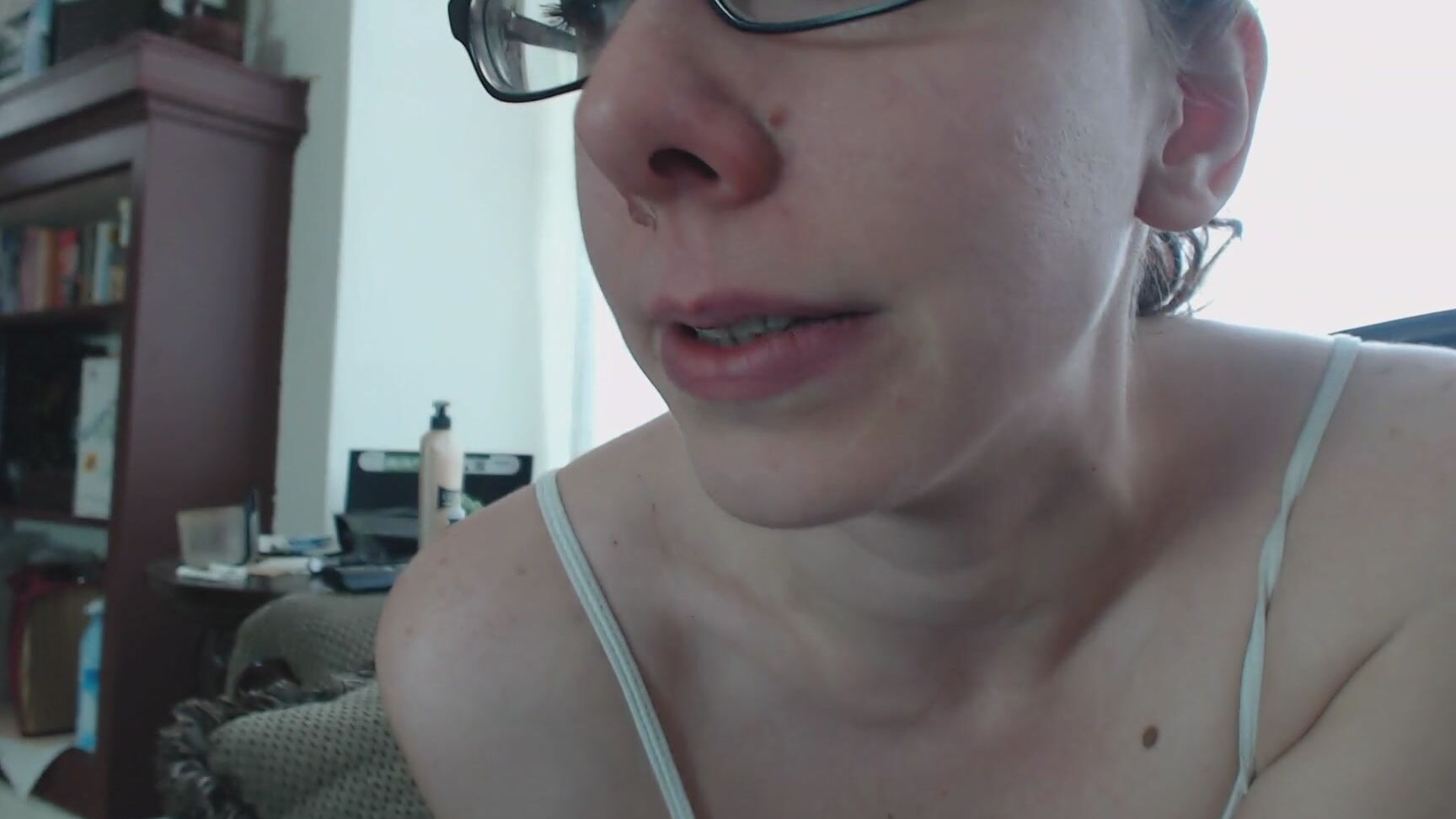 Canadiansammy Sammy Blows Her Runny Red Nose